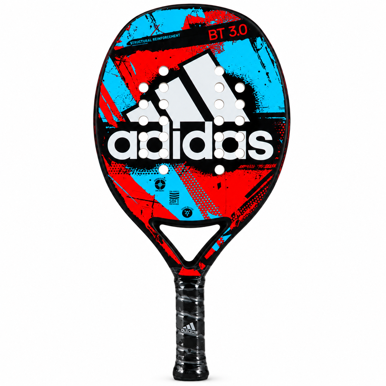Raquete de Beach Tennis Adidas BT 3.0 - Vermelho e Azul